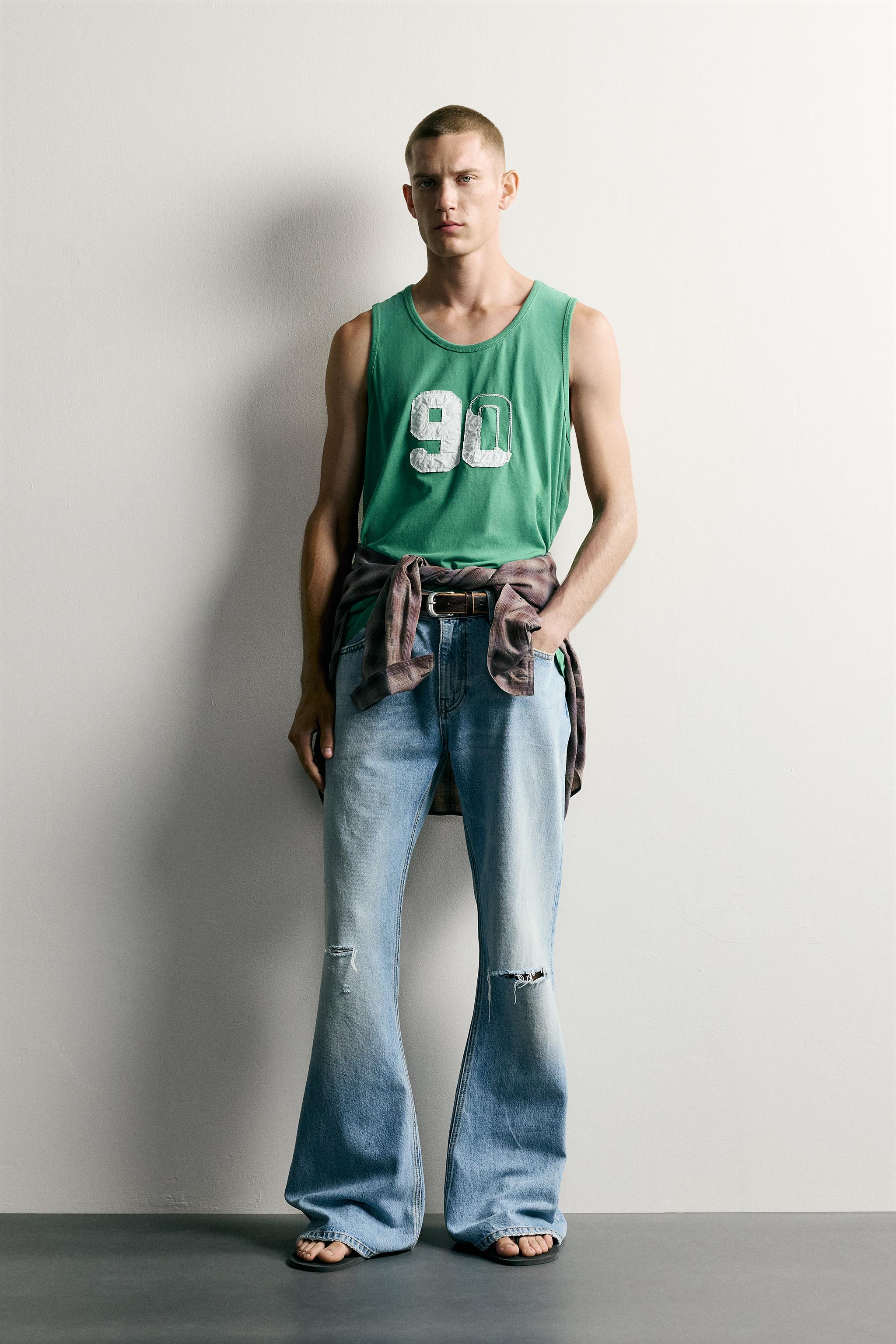 NUMBER PATCH TANK TOP